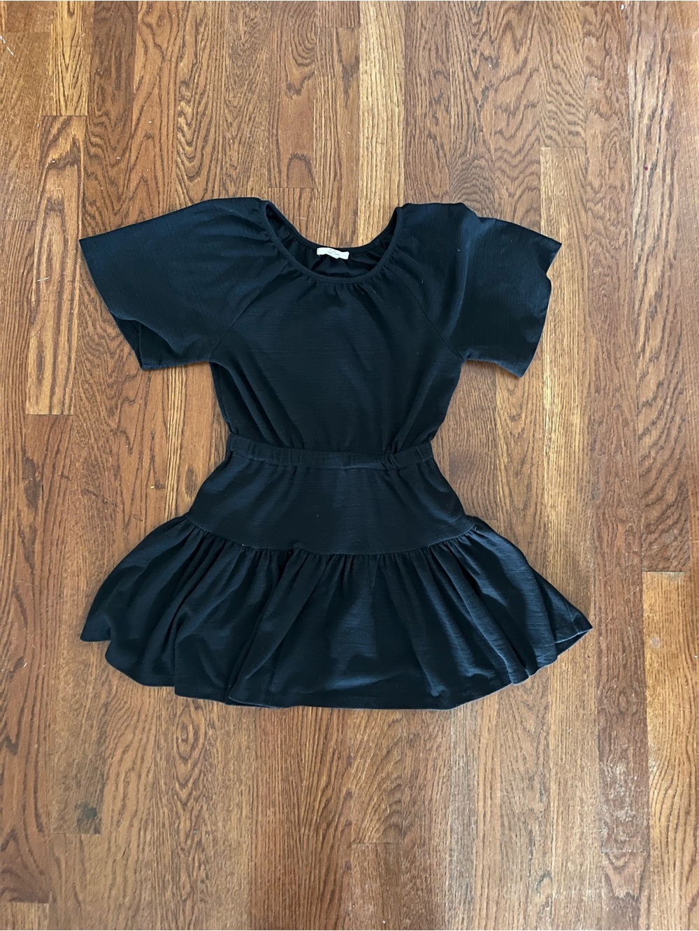 Chelsea & Violet Off The Shoulder Knit Black Dress Size S